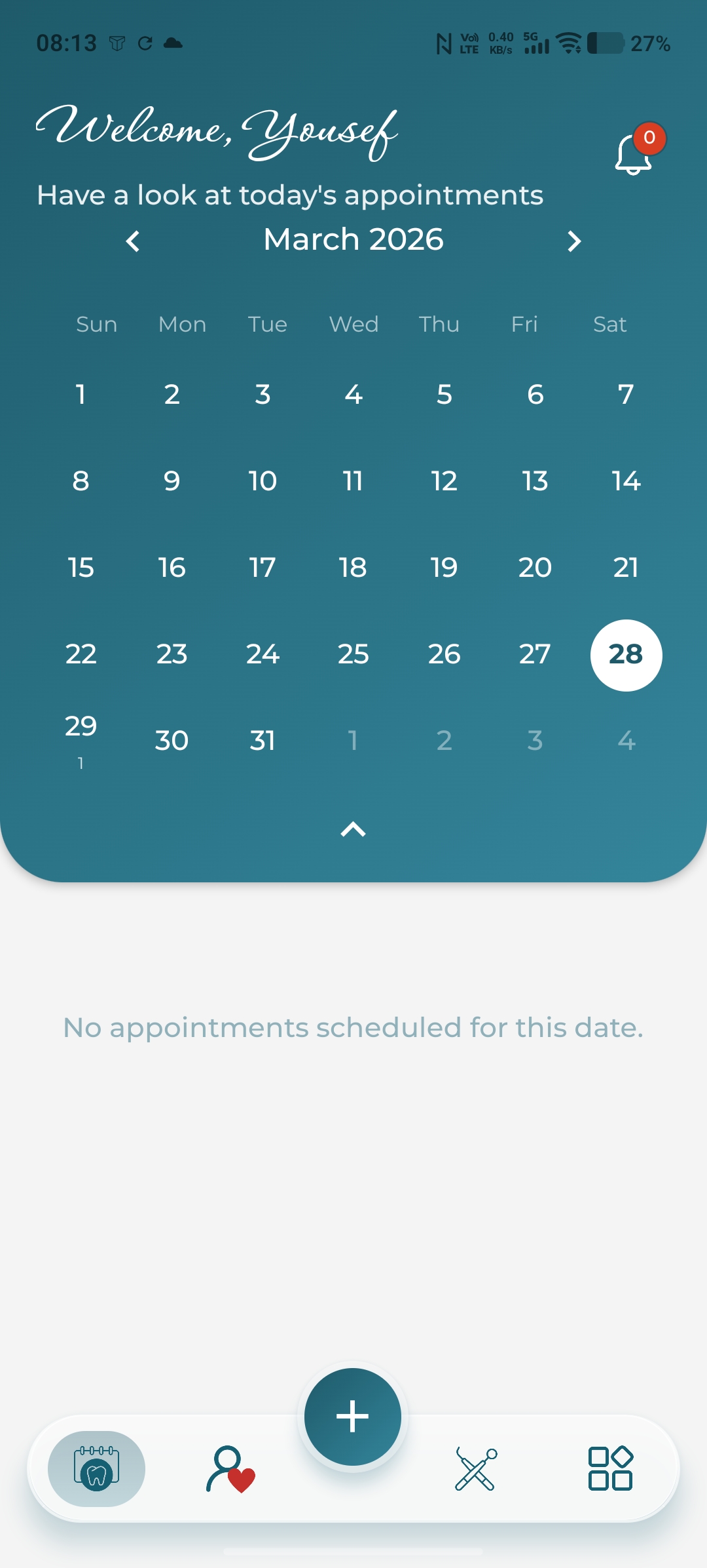 Guident App Screen 2